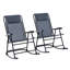 Chaise berçante d'extérieur en métal Dorantes-30742632