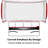 Winado Stainless Steel Goal with Carrying Case