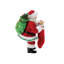 Christmas Traditions The Big Stocking Santa 10.5in