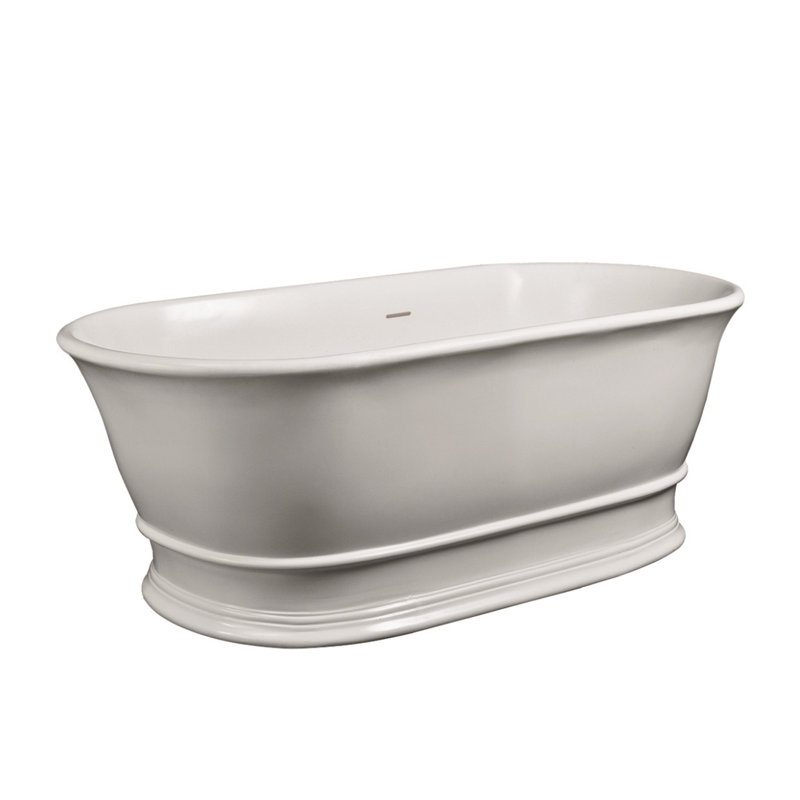 Farringdon 1555mm x 740mm Soaking Acrylic Bathtub