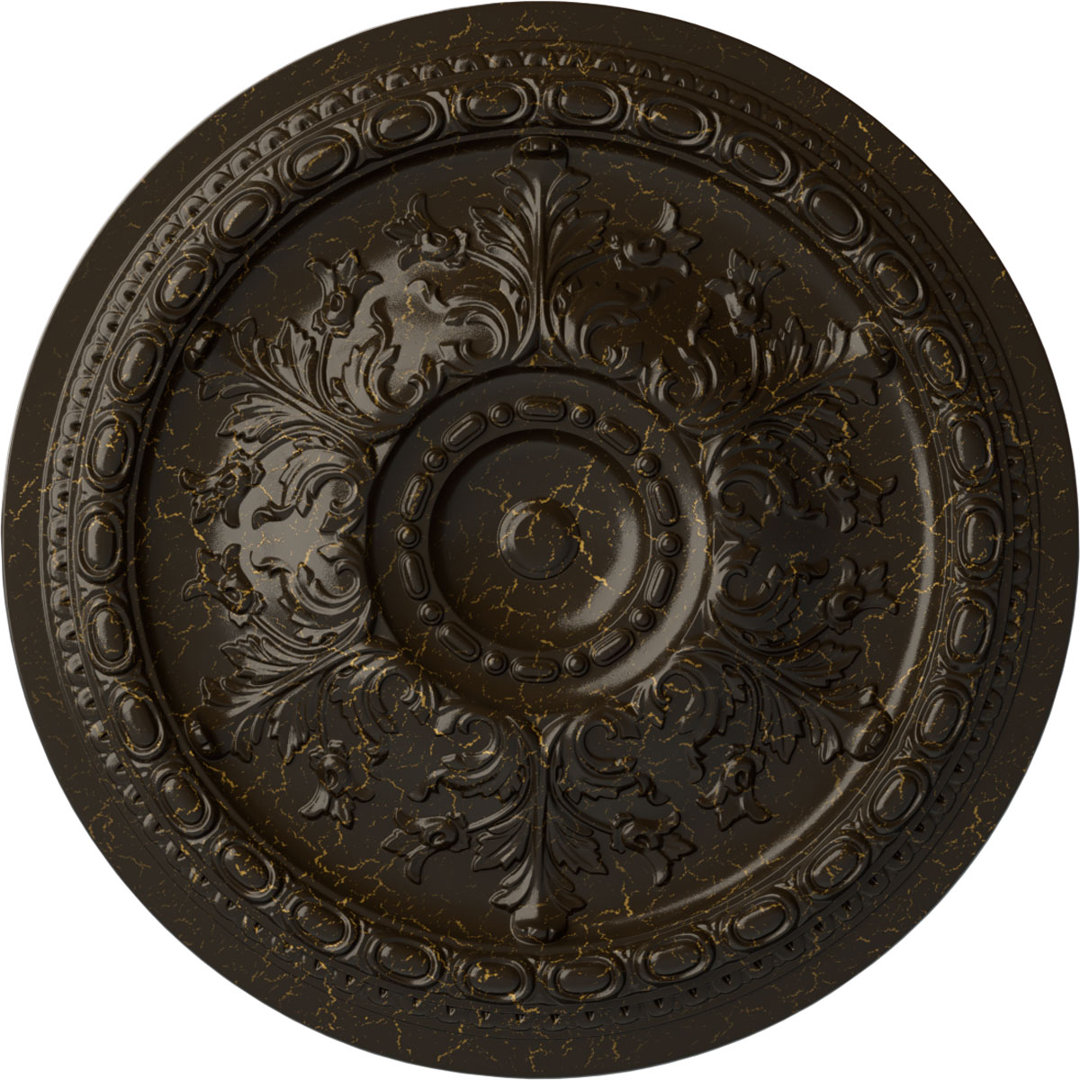 Endurathane Oslo Ceiling Medallion, 38 3/8"OD x 2 7/8"P (Fits Canopies up to 7 5/8") Ekena Millwork 