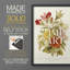 «Antique Floral Bouquet I», ensemble de 4-825817078-825817077