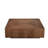 39.4"Solid wood grain .Double-drawer storage.Sturdy base.Safety anti-collision edges.square coffee table