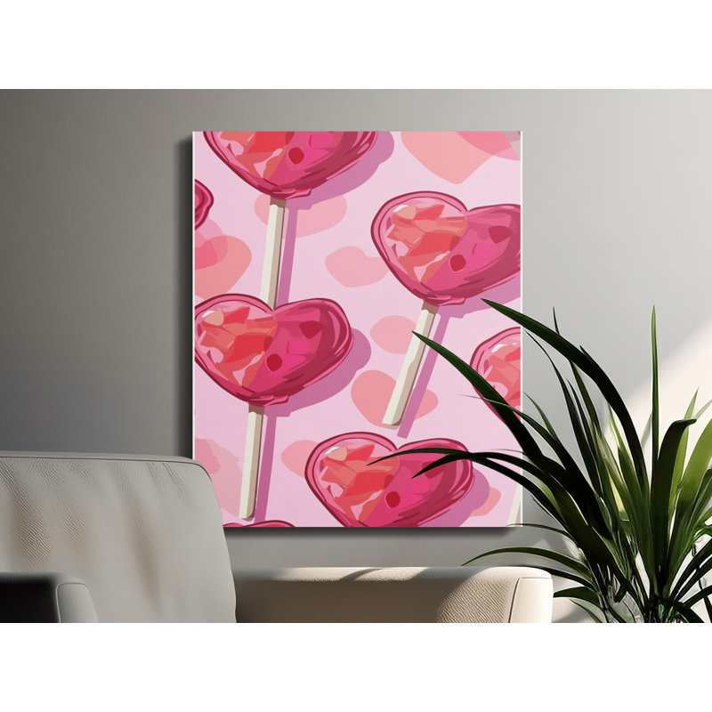 Creason 1 Piece Wrapped Canvas Wall Art Set, 15x30