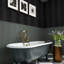 Graham & Brown Quartet Charcoal Wallpaper-1401370172