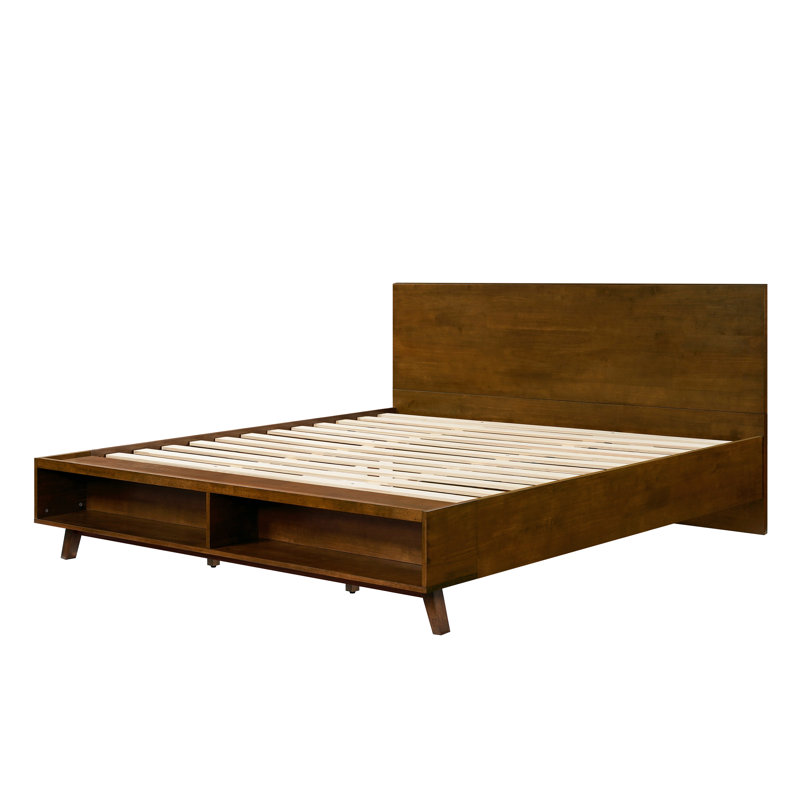 Structure de lit plateforme Abigail, King