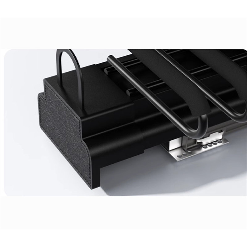 Toptrack Single-Row Pull-Out Pants Rack, 4.72" H x 14.17" W x 20" D
