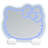 RGB Lighting Hello Kitty Mirror 2.0, App Control LED Makeup Mirror with Wall Mounting for Bedroom Decor