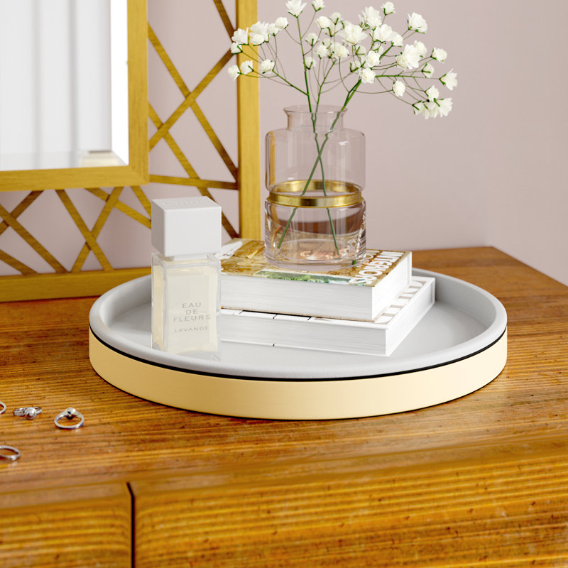 Mercer41 Coplyn Plastic Platter, Polish Gold