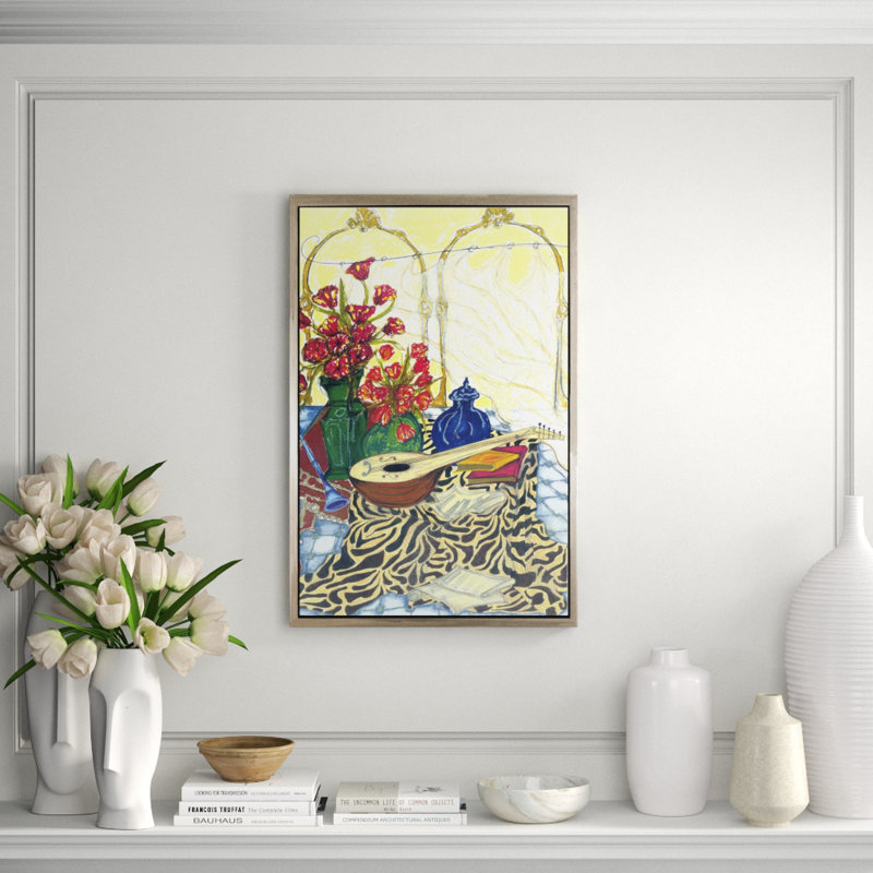 Poppies In The Mirror Painting