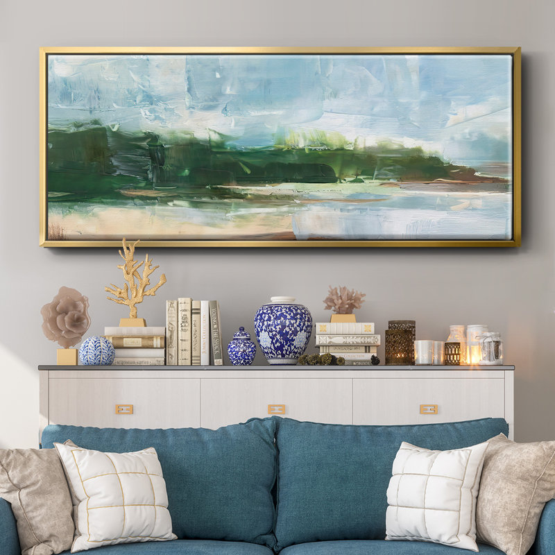 Tropical Shore II - toile encadrée