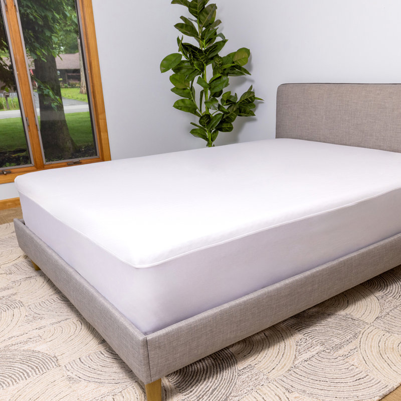 Purple Waterproof Mattress Protector Standard, California King