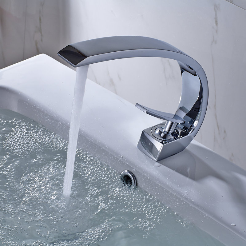 Single-Hole Bathroom Faucet, Chrome