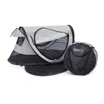 KidCo PeaPod Plus Portable Mesh Baby Toddler Travel Bed & Storage Bag, Midnight -  P4012