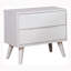 Baruyr 60.03cm W Solid Wood Bedside Table-870071714