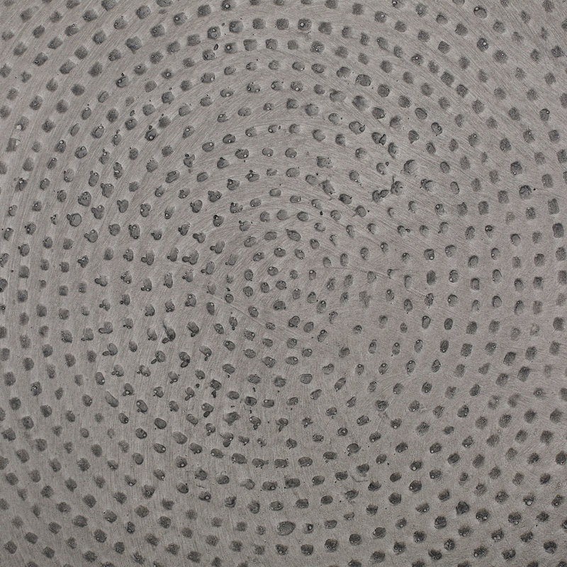 Table d'appoint d'extérieur en béton léger, Gris, Oxyde de magnésium