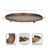 Trenza Spiraled Round Footed Tray
