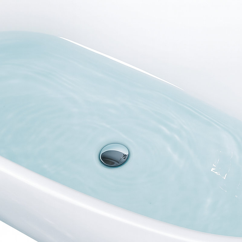 67'' x 31'' Freestanding Soaking Acrylic Bathtub