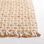 Tapis en jute / laine tissé à la main Datto en naturel / ivoire-894938066
