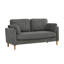 Modern minimalist 2-person sofa-394361846