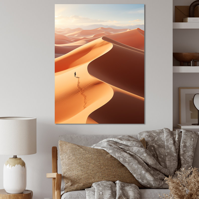 Baecher égyptien Mystical Sands II, reproduction d'art sur toile, H 32 po x l 24 po x P 1 po, Toile tendue