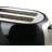 2 Slice Wide Slot Toaster, Cool Touch Bread Toaster With Reheat, Defrost, Cancel Function & Adjustable Browning Control