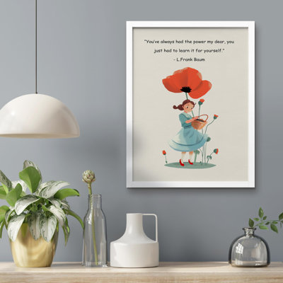 "Citation de beauté pour enfants" sur papier