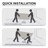 67'' x 30'' Freestanding Soaking Acrylic Bathtub