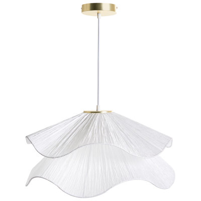1 - Light Matte Drum Pendant