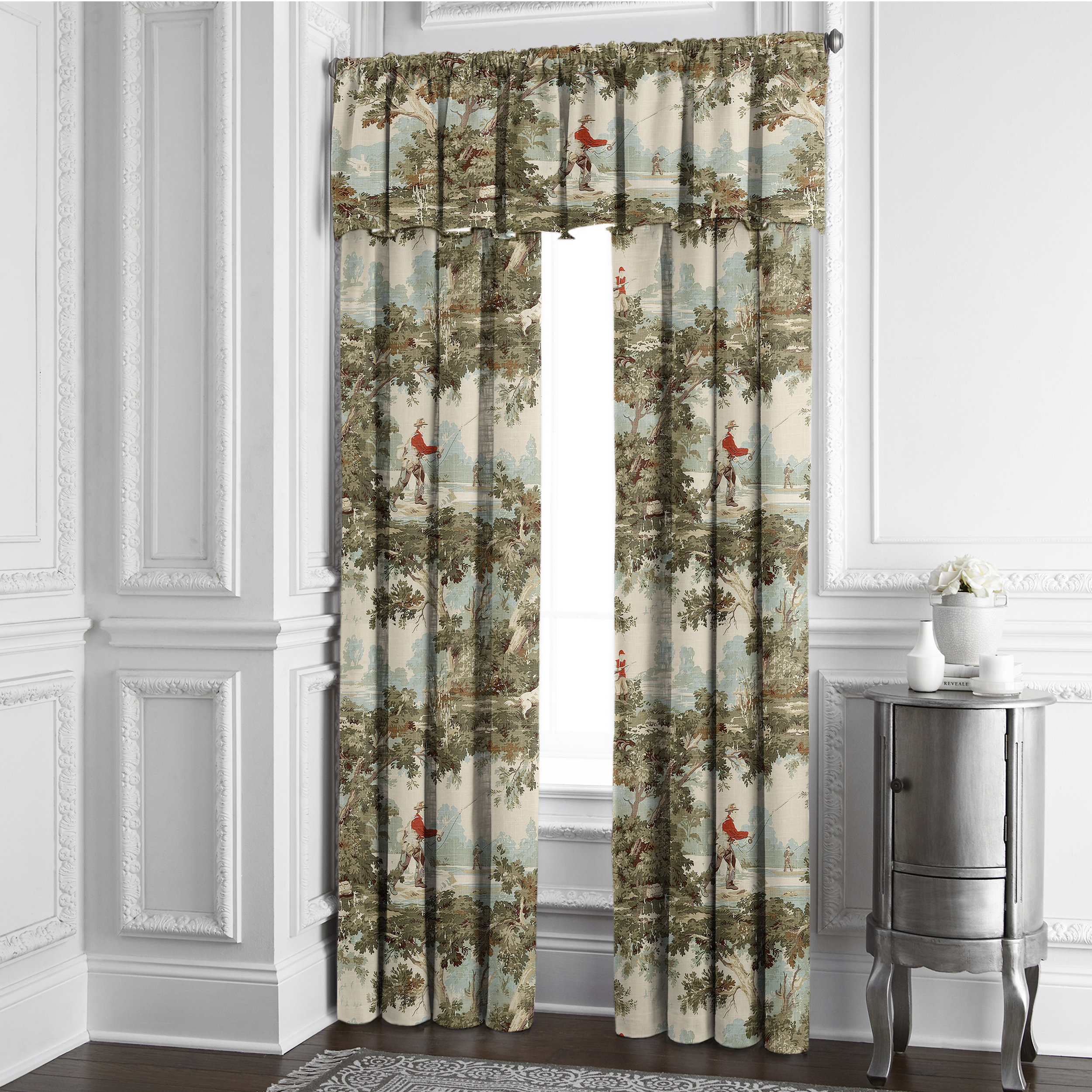 The Tailor's Bed Linen Abstract Room Darkening Rod Pocket Single