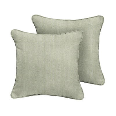 Revive Sunbrella® Outdoor Reversible Throw Pillow