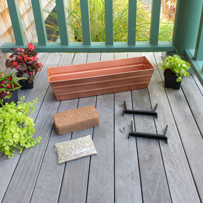 Metal Railing Planter
