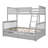 Full Bunk Bed In Gray, Meets Requirements Bed, Gray Color, Construction-2065795767-2065795760