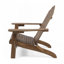 Chaise Adirondack d'extérieur en bois
