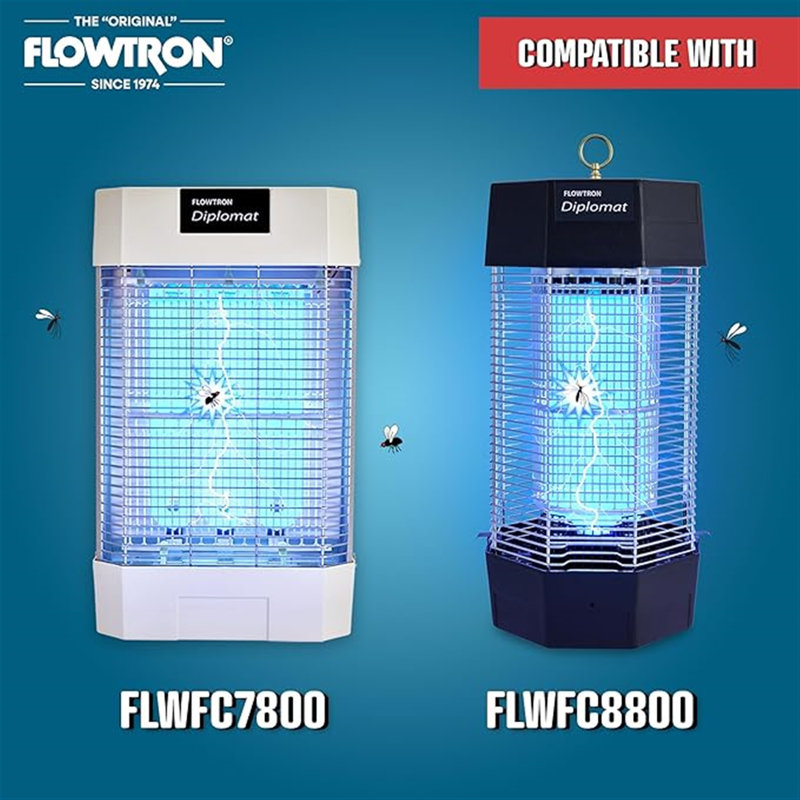 Ampoule UV de rechange Flowtron BF-130 compatible avec Flowtron FC-7800 et FC-8800, paquet de 3