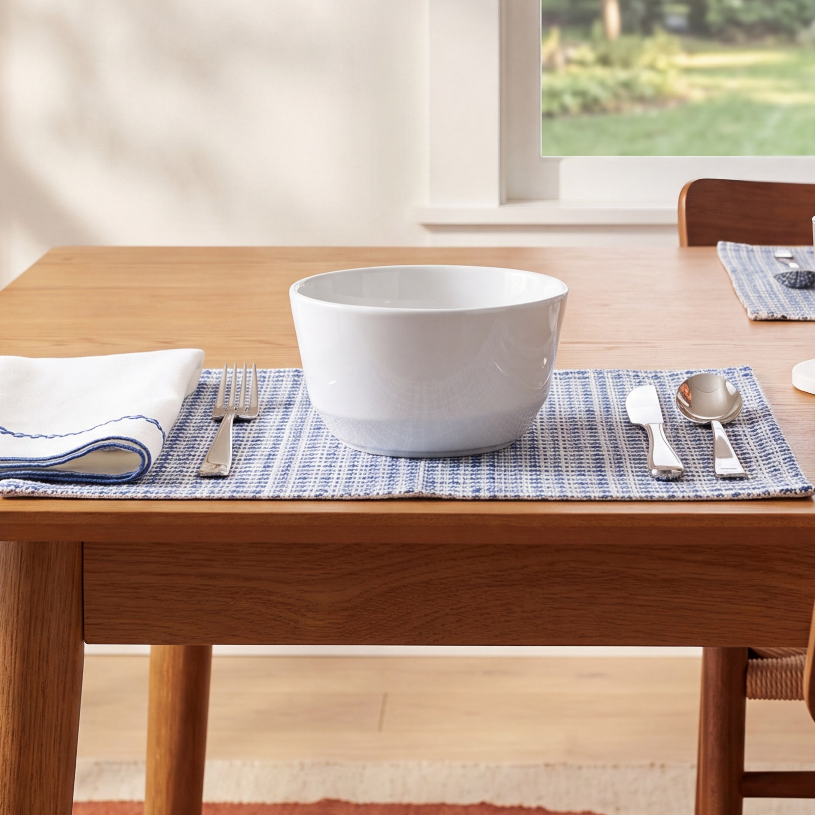 Austin Porcelain Soup Bowl, White