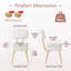 Tabouret de coiffeuse, beige-137800316