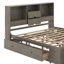 Grand lit plateforme avec tiroirs-229795704