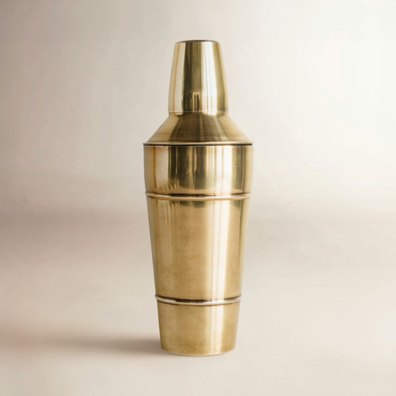 Gerbera Brass Stainless Steel Shaker