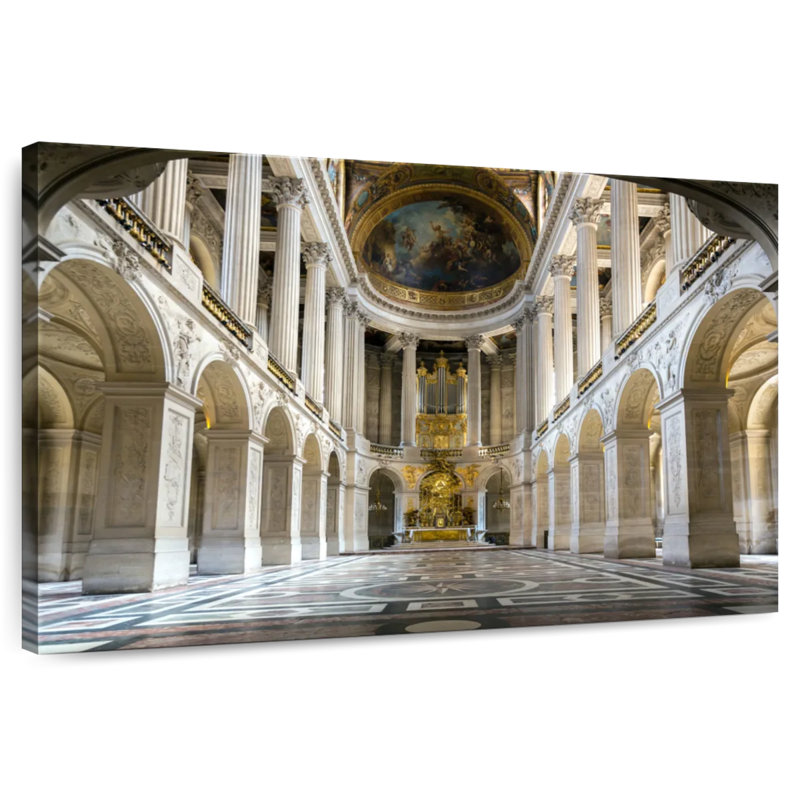Versailles Interior, 24" H x 36" W