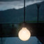 1 - Light Black Bulb Pendant