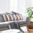 Modern Boho Striped Chindi Woven Decorative Throw Pillow Cover