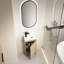 Ensemble de meuble-lavabo simple 16,19 po avec plateau en céramique Quennell