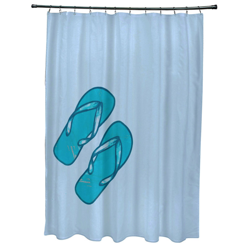 Rideau de douche Eastbourne, bleu