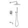 Complete Shower System with Rough-in Valve