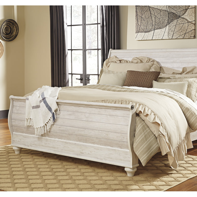 Dawton Sleigh Bed, King