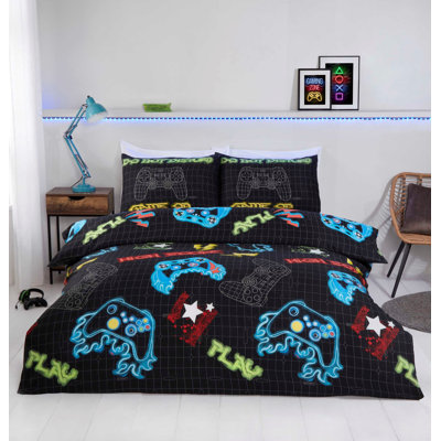 Echols Microfiber / Polyester No Pattern Duvet Cover with Pillowcases