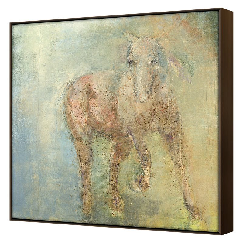 Lope 2 Print by Maeve Harris, 36" H x 36" W x 1.88" D, Bronze