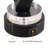 26.5''Modern Sculptural Table Lamps Set of 2 for Bedroom, Black Spiral Base with Crystal Accent, Bedside Nightstand Lamps with USB Charging Ports, Living Room Lighting