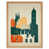 Light Brown Framed Paper